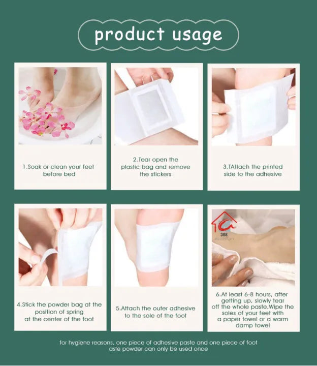 Detox Foot Pads BUY 1 GET 1 FREE