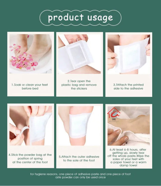 Detox Foot Pads BUY 1 GET 1 FREE
