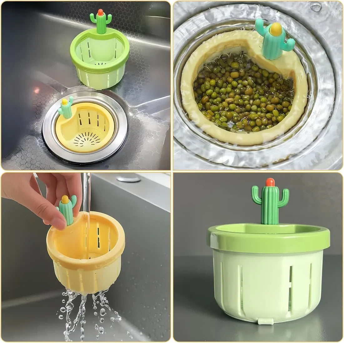 Cactus Kitchen Sink Drain Strainer